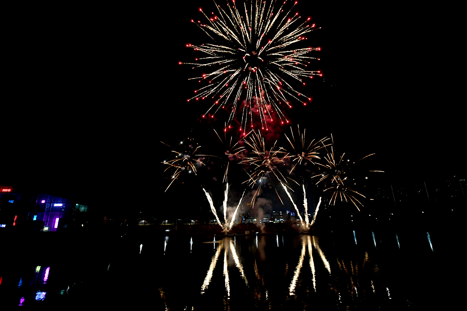 운정호수공원 불꽃축제 