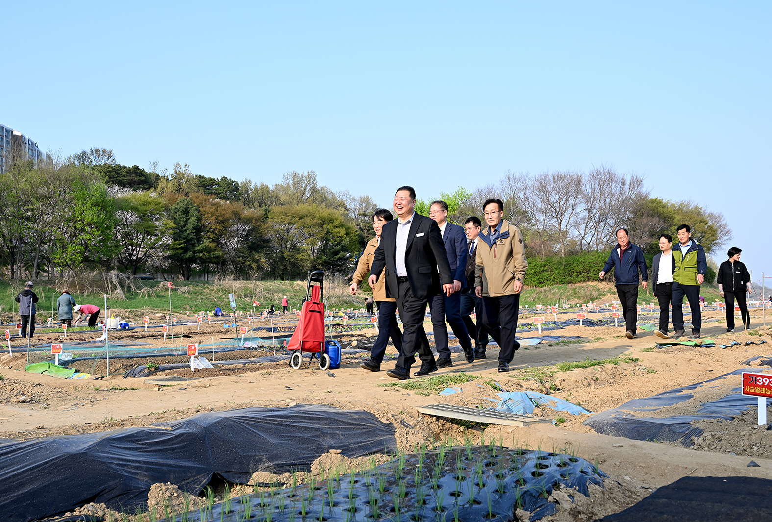 파주시 시민주말농장 개장식 