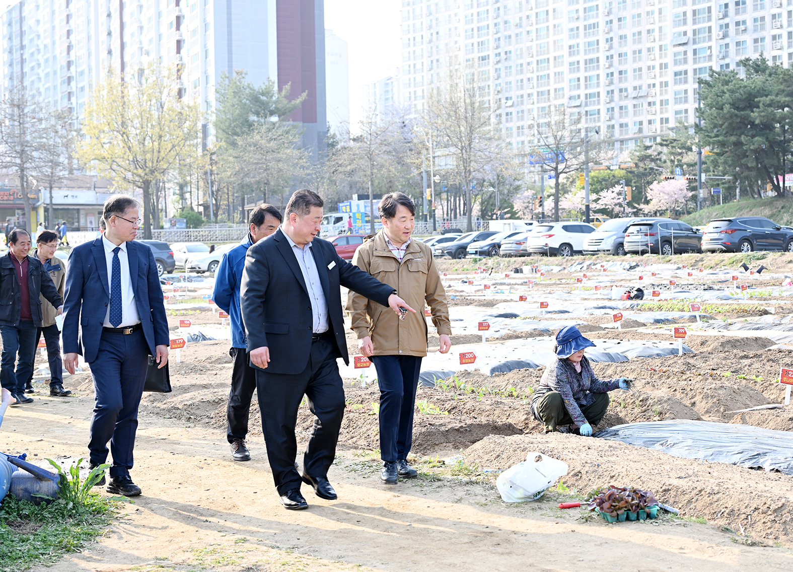 파주시 시민주말농장 개장식 