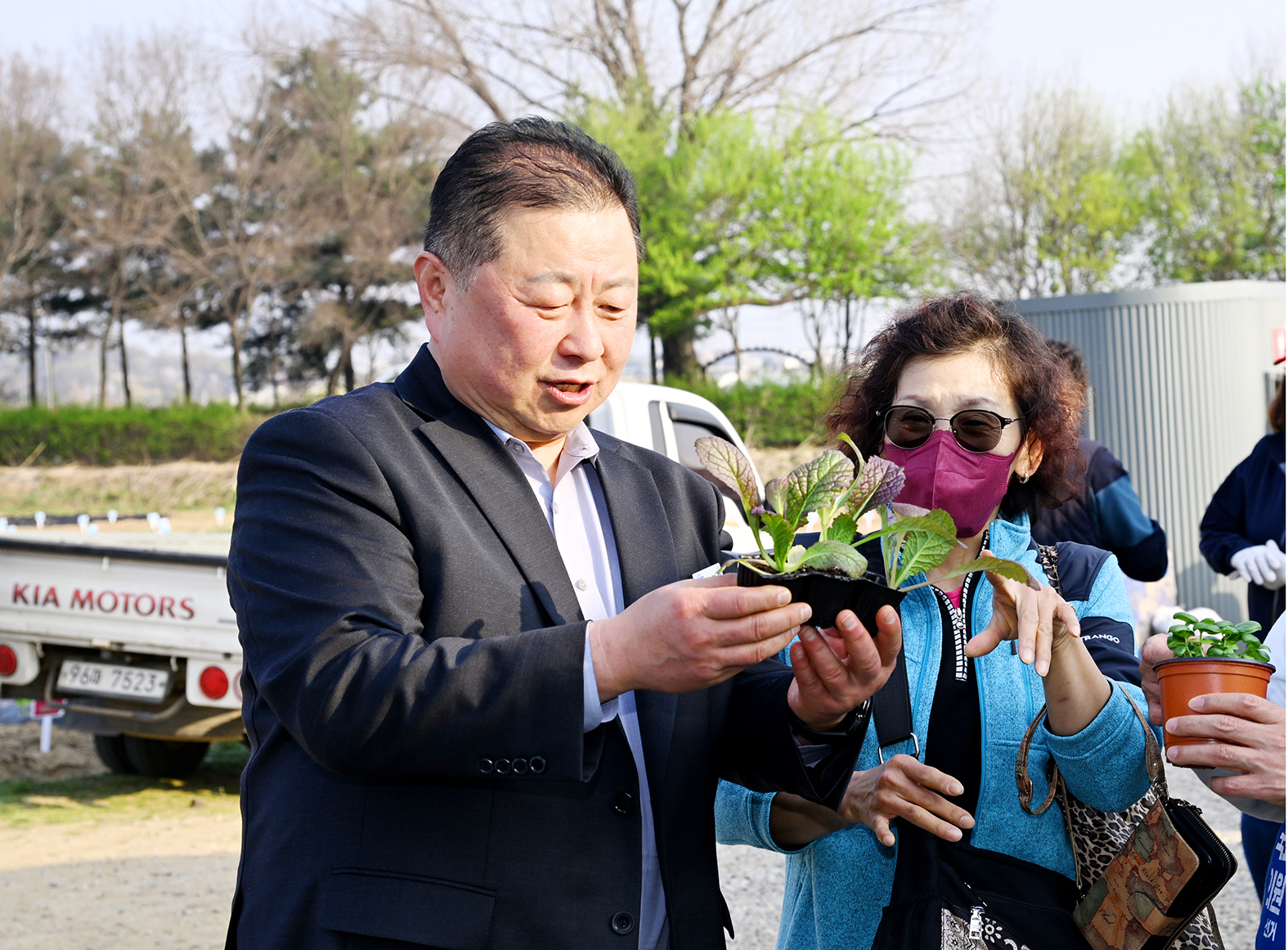 파주시 시민주말농장 개장식 