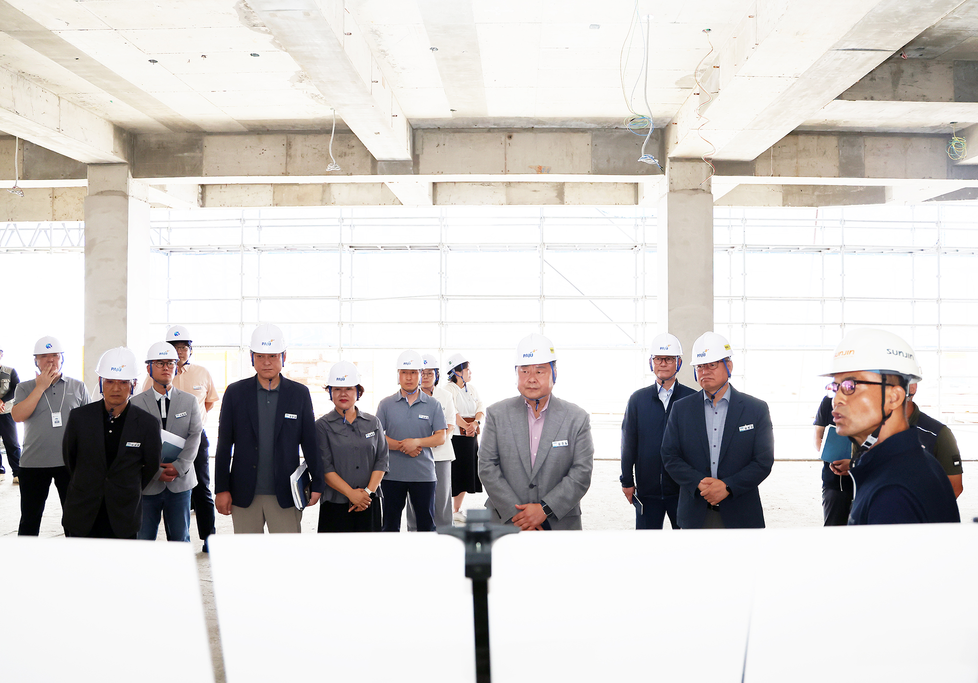  공공건축 건립지 현장방문