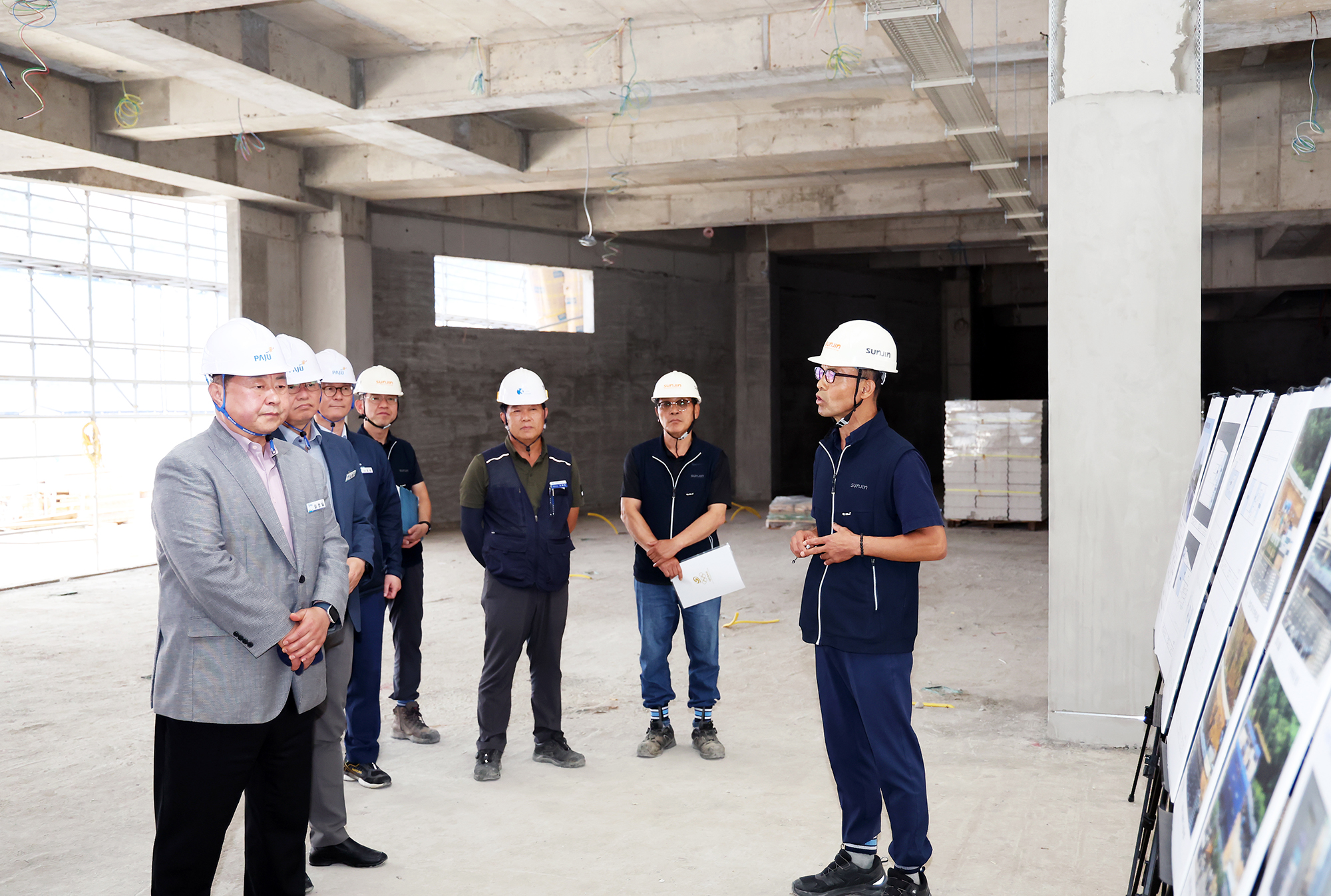  공공건축 건립지 현장방문