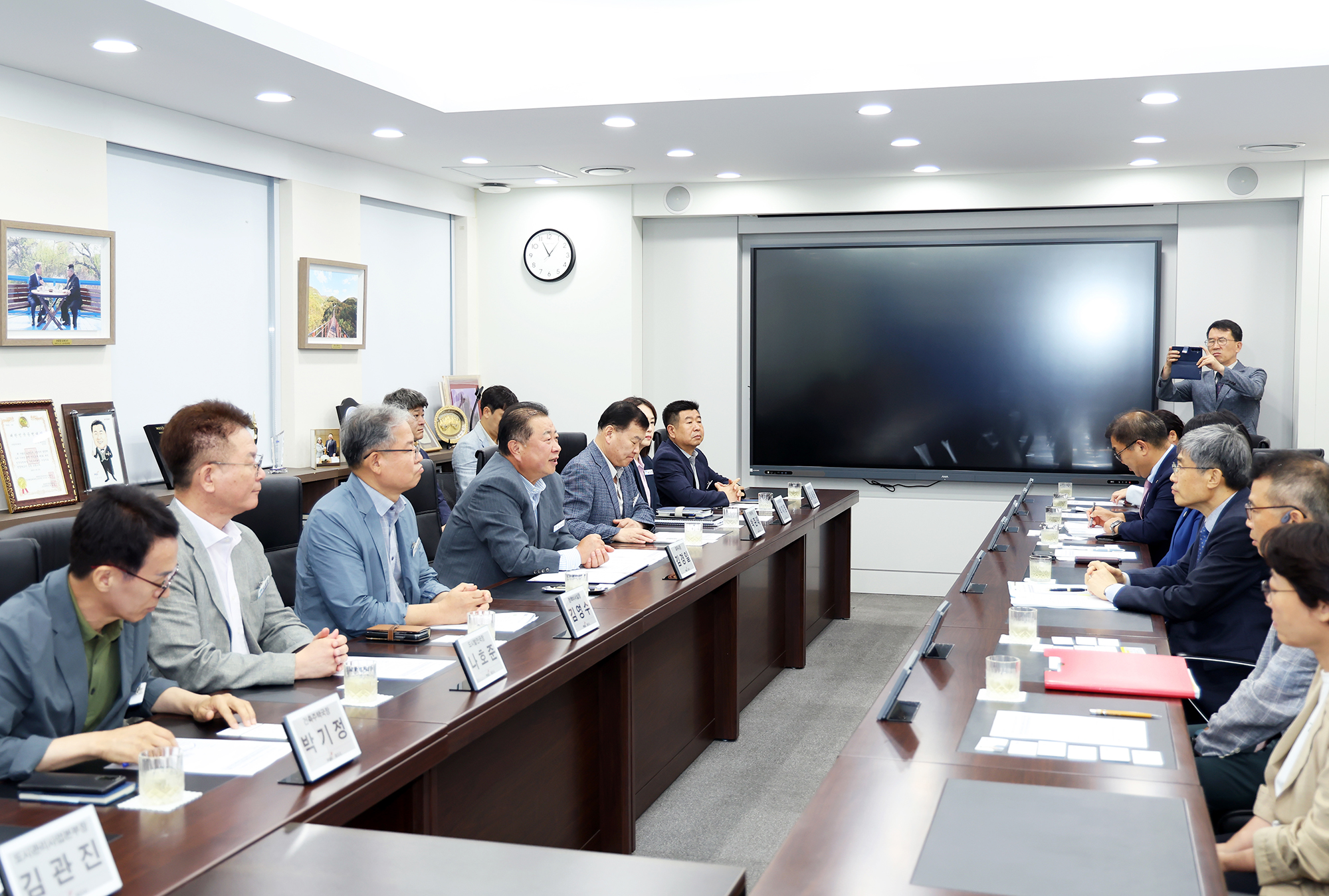 파주시 한국건설감정사회 엽무협약식