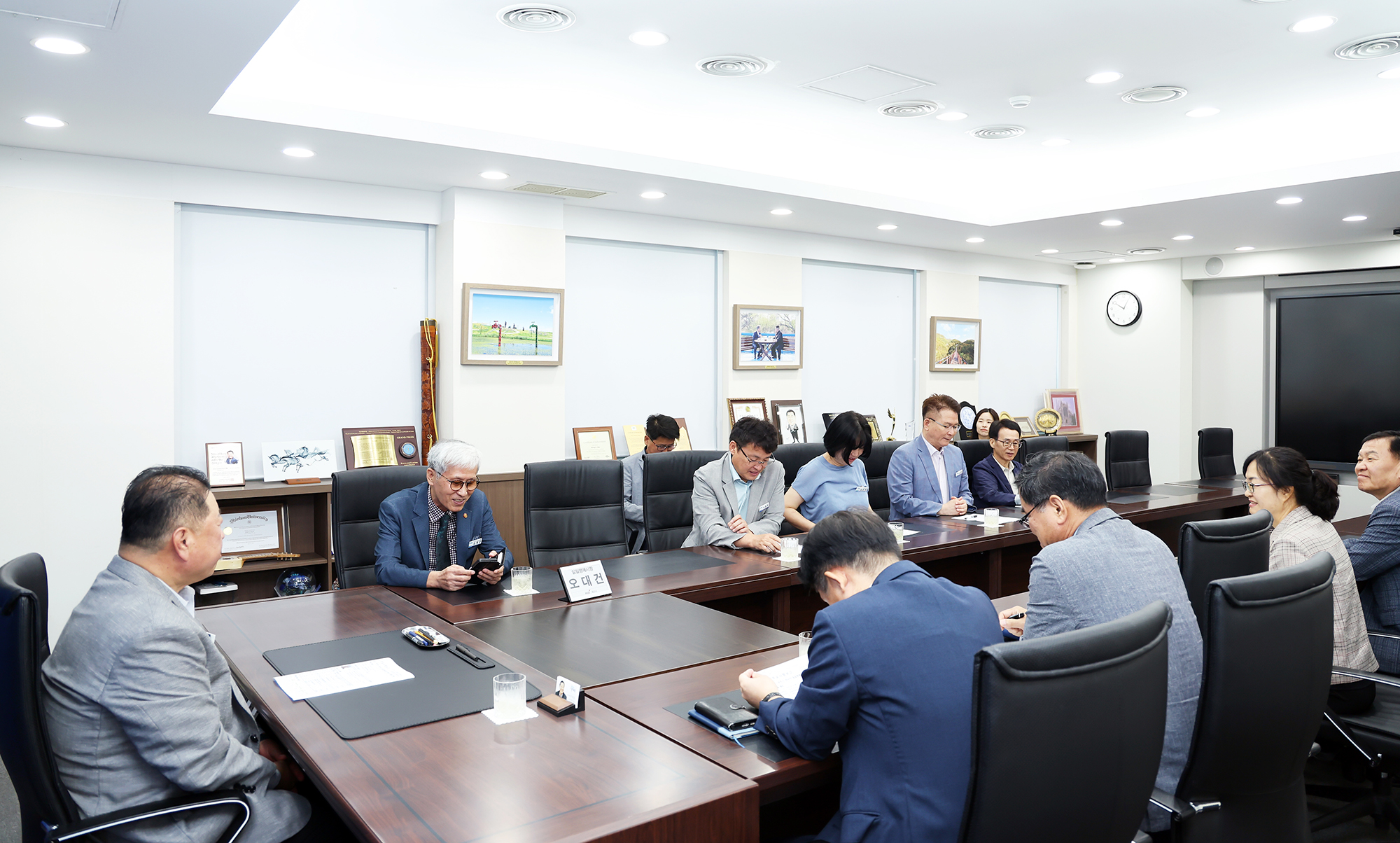 일일명예시장 위촉식