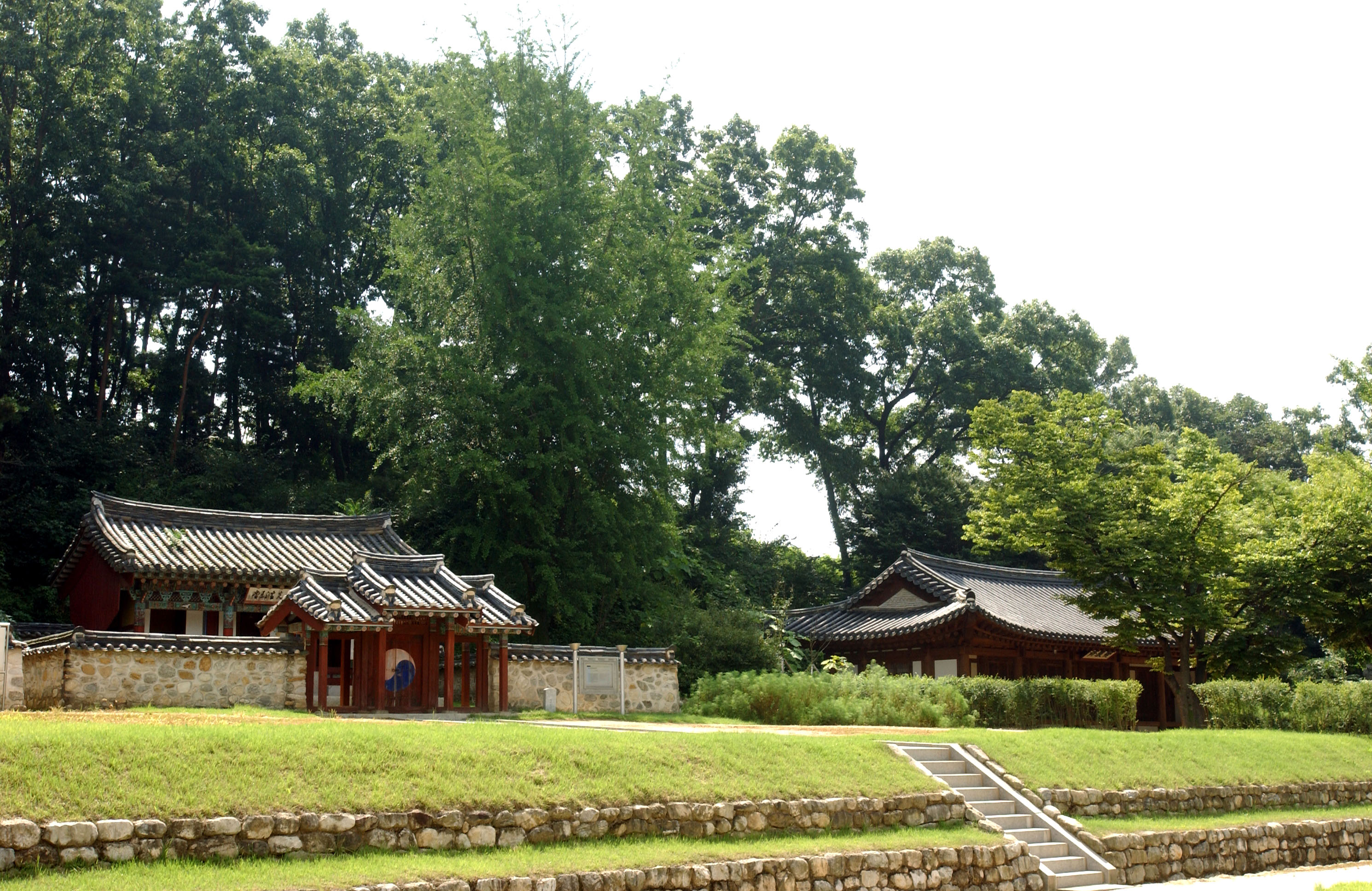 황희선생유적지 전경