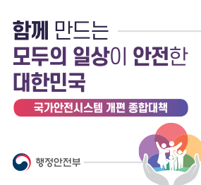 함께 만드는 모두의 일상이 안전한 대한민국, 국가안전시스템 개편 종합대책, 행정안전부