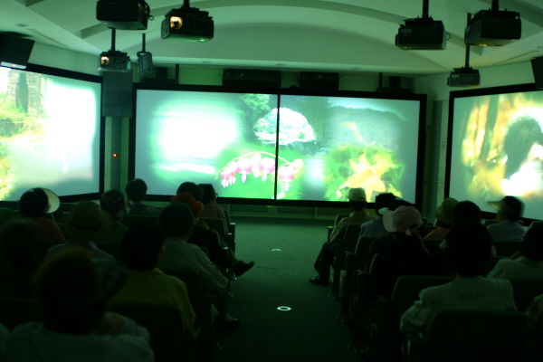 최첨단 시스템을 갖춘 DMZ 영상관