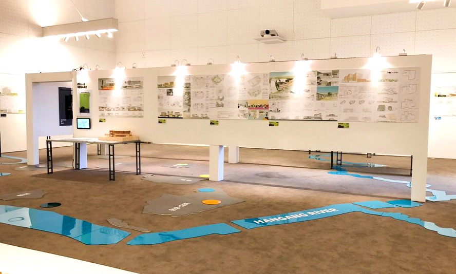 파주건축문화제 전시장 모습