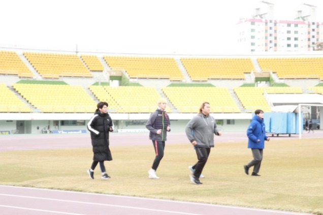 1999년에 창단된 파주시의 육상팀