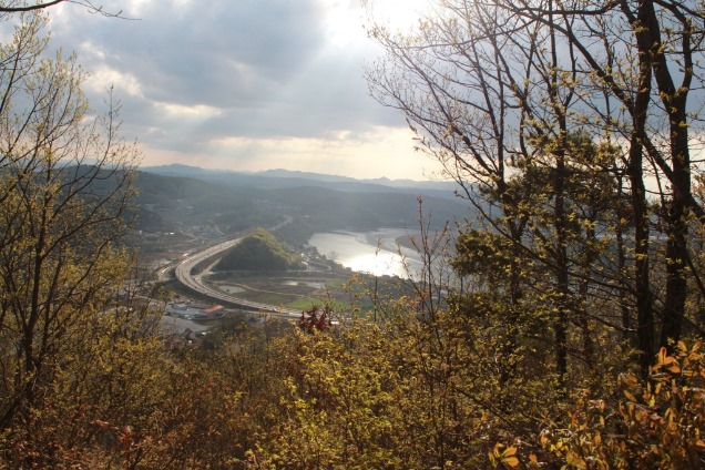 코스모스 전망대에서 바라본 풍경