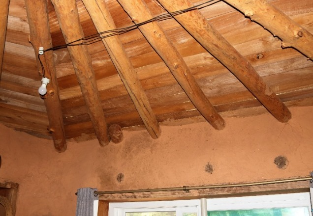 흙집 내부 모습