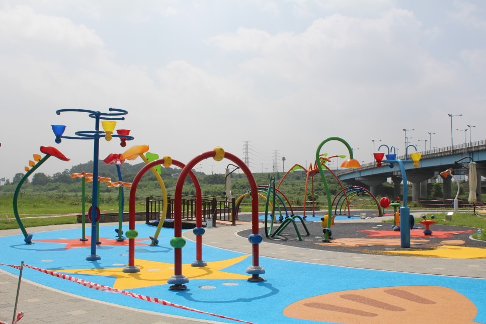 내년에 개장 예정인 공릉천 물놀이장(사진 제공: 파주시 SNS서포터즈 이미화)