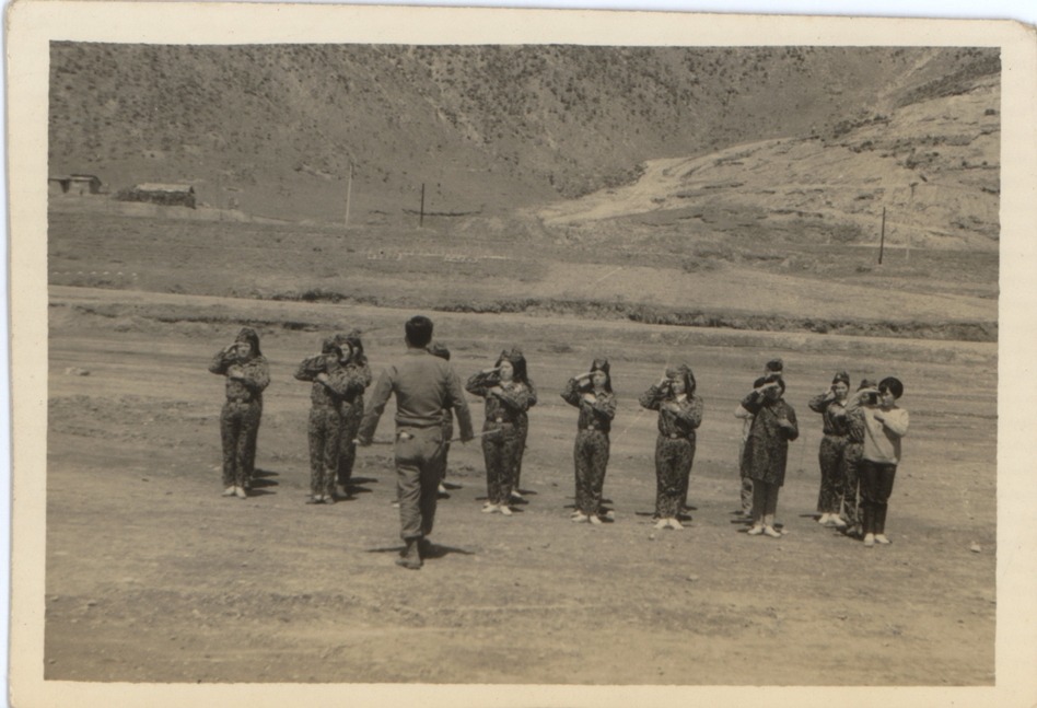 파주 기록물 공모전 전시 - 미군위안부 예비군 훈련(1969)