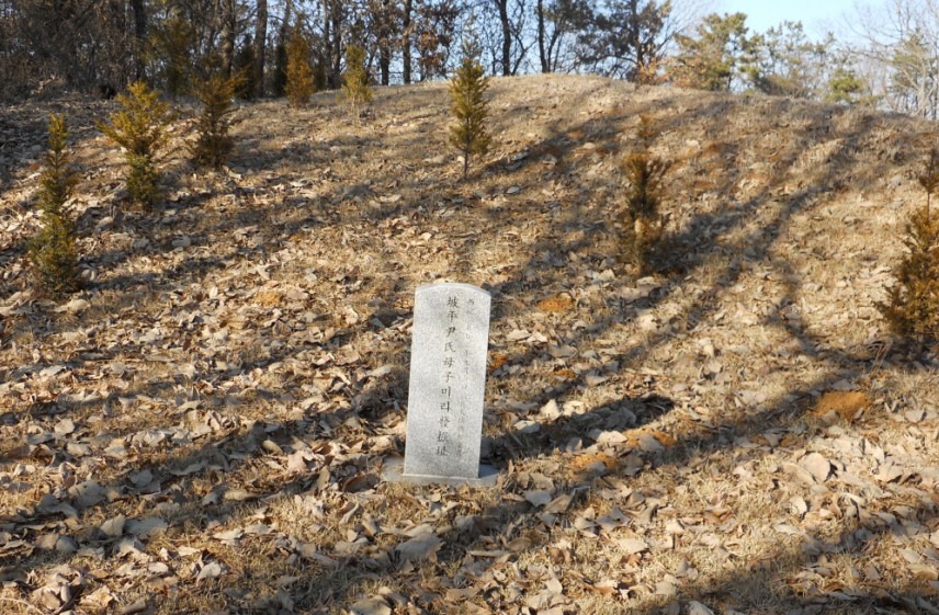 미라 묘지에 남아 있는 표지석