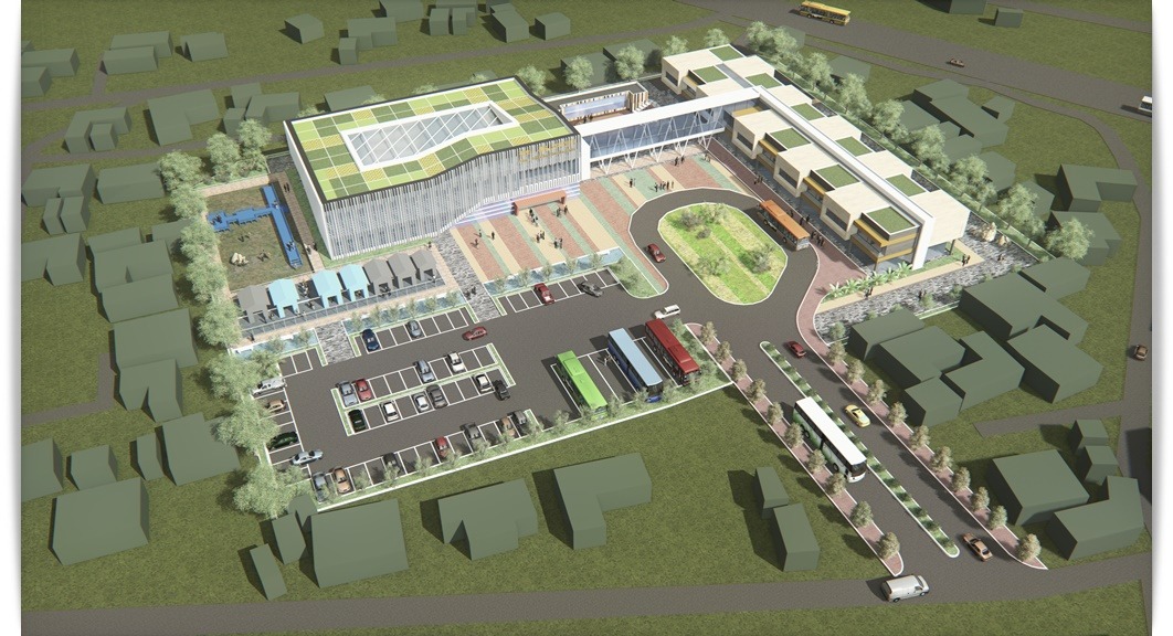 평화·통일센터 조감도