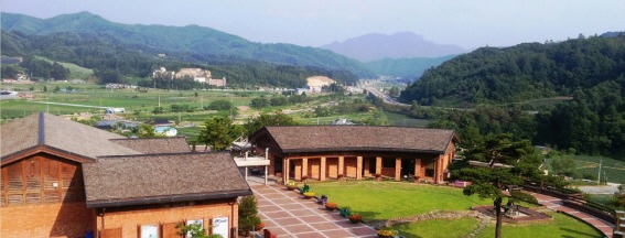 이효석문학관과 생가. 평창군 봉평면