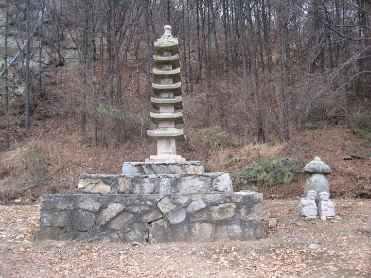 미타사 탑과 부도